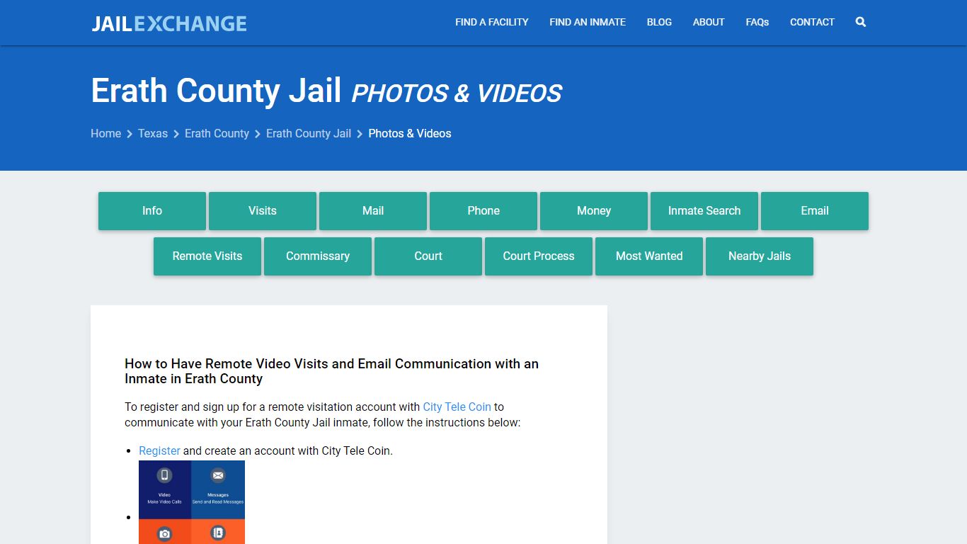 Photos & Videos - Erath County Jail, TX - Jail Exchange